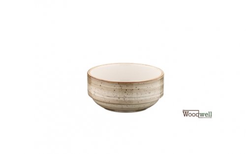 Gestapelte Porzellanschale  "Bonna Aura Terrain" 6cm 24 set