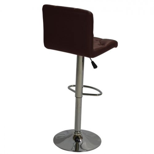 Barhocker mit Metallgestell braun