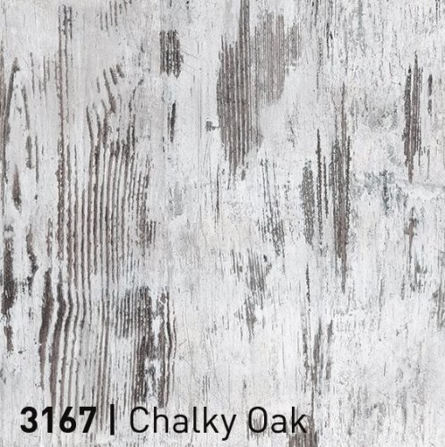 HPL-Tischplatte ,,Chalky Oak“ in Holzoptik 80x80 cm, dicke 12mm