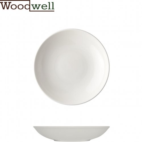 Salat teller "Bonna Blanc" 25 cm 6 set