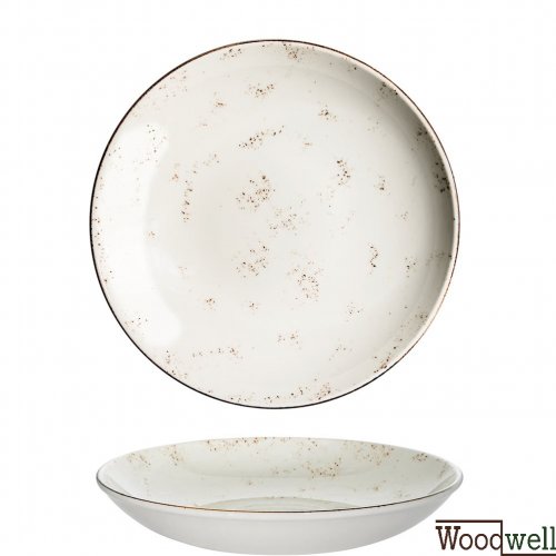 Salad Bowl "Bonna Grain" 25cm-1300cc 6 Set white