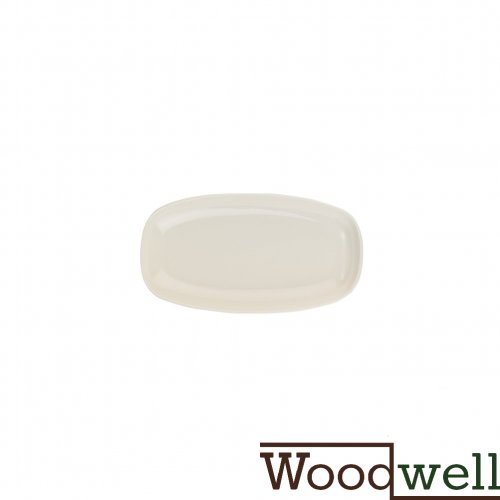 Oval Teller "Bonna Blanc" 24 cm 12 set