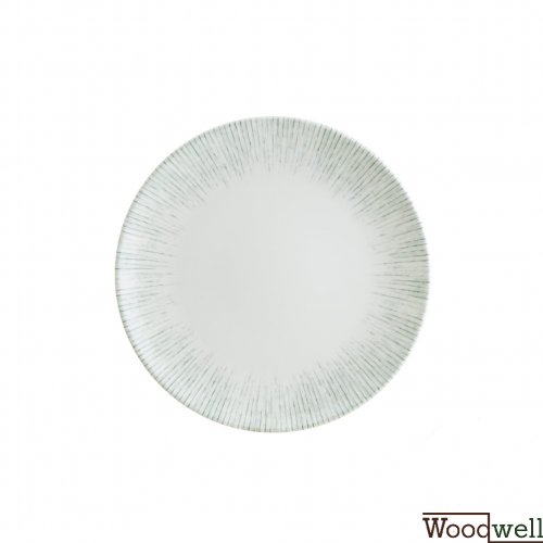 Teller "Bonna Iris" 23cm 12 Set in weiß
