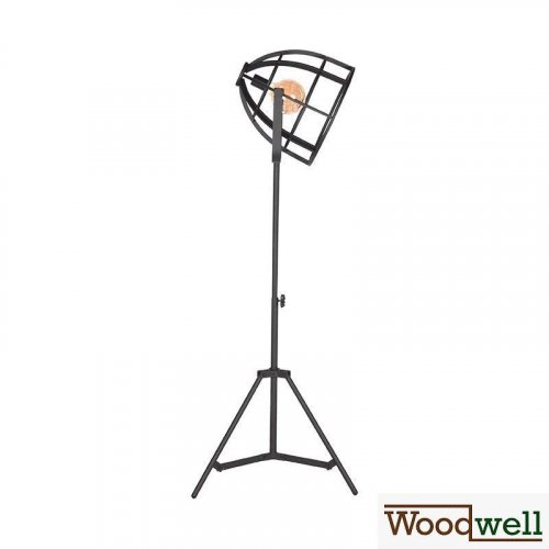 Stehlampe im Industriell Design 55x55x135-170cm