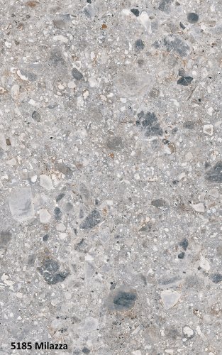 HPL table top “Milazza” in marble look 60x60 cm, thickness 12mm