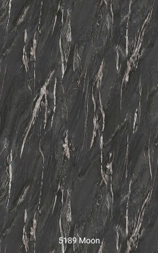 HPL table top “Moon” in marble look 120x80 cm, thickness 12mm