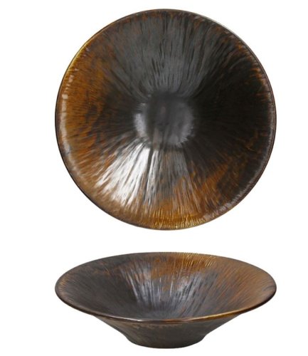 Tiefer Teller Tognana Rust Copper Ø25.5 x H 7 cm 6 Set