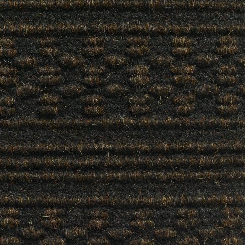 Läufer in dunkelbraun 80 cm Breite 25 Meter lang