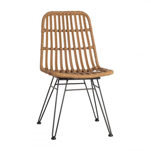 "Kahlua" Stuhl aus Wicker natürlich
