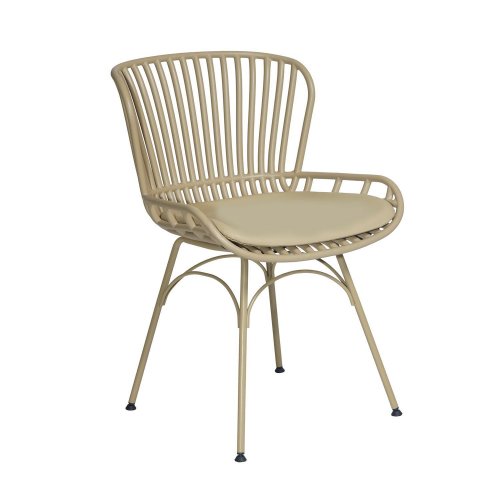 "Mayorka" Stuhl Polypropylene Chair in mokka