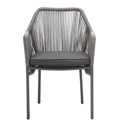 Outdoor Sessel "Baleric" made of Aluminum and soldered in color 68x81,5x48x57 cm stackable