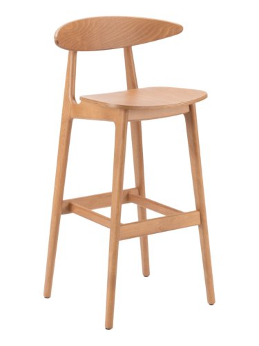 Bar Stuhl Nico aus Holz