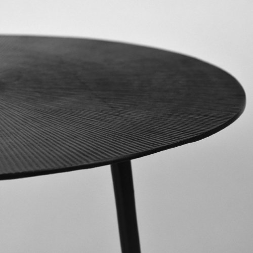 Beistelltisch Nobby 40x40x50 cm Schwarzes Metall