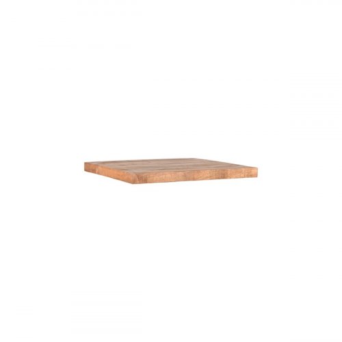 Restaurant Tischplatte 70x70 cm aus Mangoholz