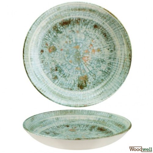 Bonna Odette Olive Porzellansalatschale 6 Set grün 23cm-1000cc