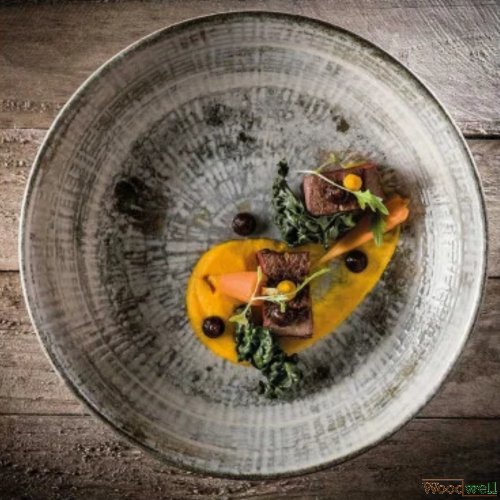 Bonna Odette Olive Porzellansalatschale 6Set grün 25cm-1300cc