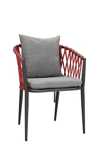 Outdoor chair Krosima Red W57 x D61 x H77 cm