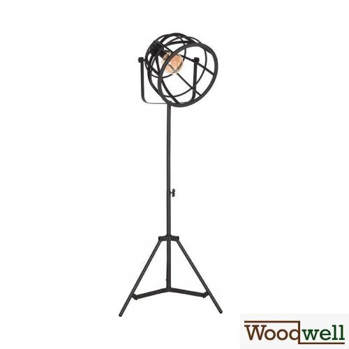 Stehlampe im Industriell Design 55x55x135-170cm