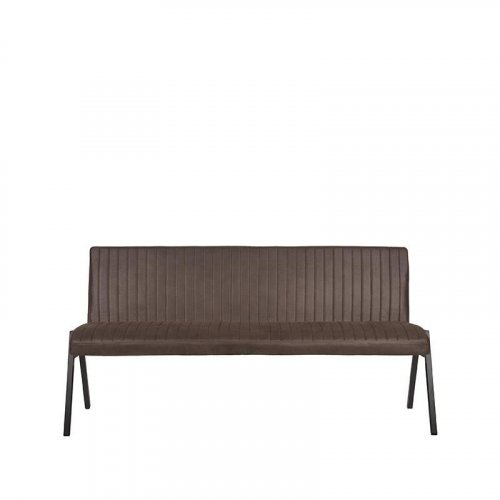 Πάγκος τραπεζαρίας Matz 175x62x86 cm ανθρακι
