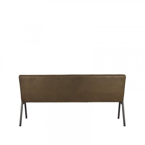 Dining room bench Matz 175x62x86 cm in khaki army green