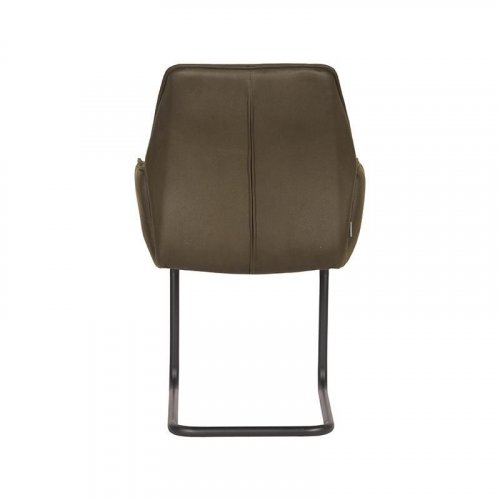 modern dining chair in army green 59x59x88 cm