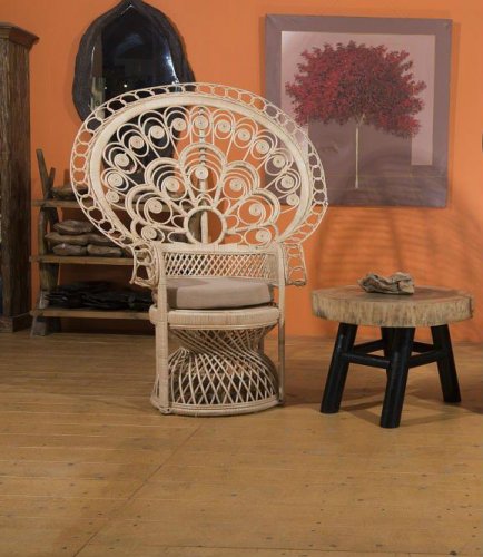 Sessel "Emmanuela" aus natürlichem Rattan