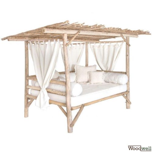 Exotisches Daybed aus Teakholz