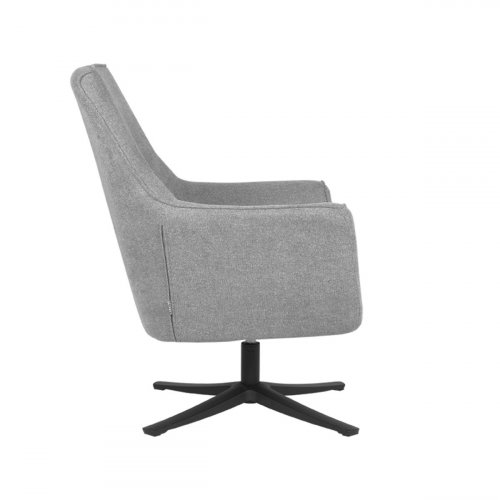 Armchair "DOT" 76x75x90 cm Zinc mesh | Black metal
