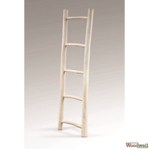 Terry cloth ladder made of teak