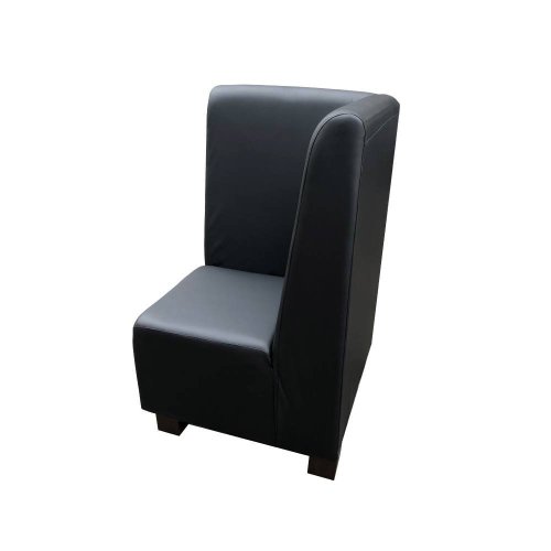 HIT Sitzecke in zeitlosem Design und Kunstlederbezug 900 mm