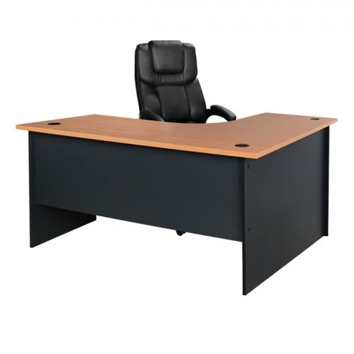BÜRO-ECKTISCH BUCHE