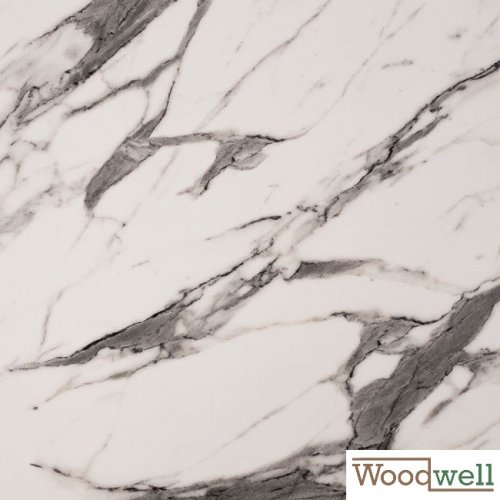 Werzalit tabletops buy cheap | Table top "White Marble" 70x70 cm