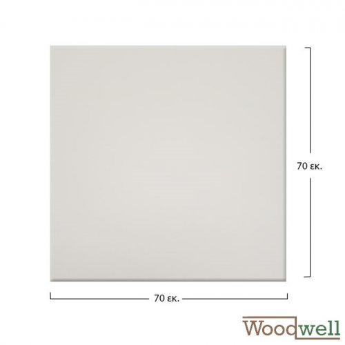 Werzalit tabletops buy cheap | Table top "White" 70x70 cm