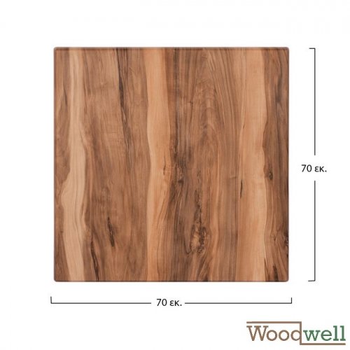Werzalit Tischplatten günstig kaufen | Tischplatte "Indischer Sesami" 70x70 cm