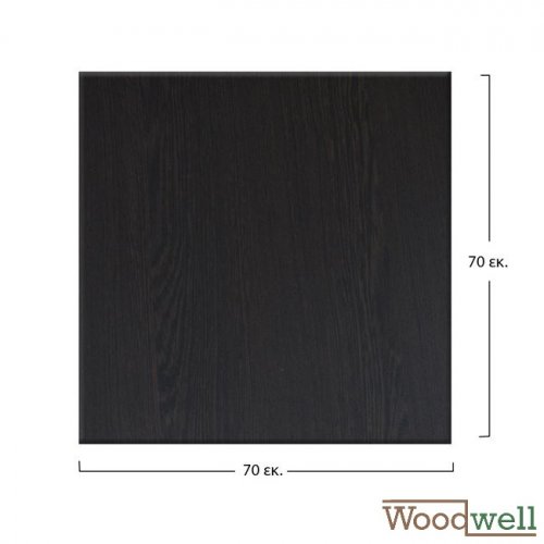 Werzalit Tischplatten günstig kaufen | Tischplatte "Wenge" 70x70 cm