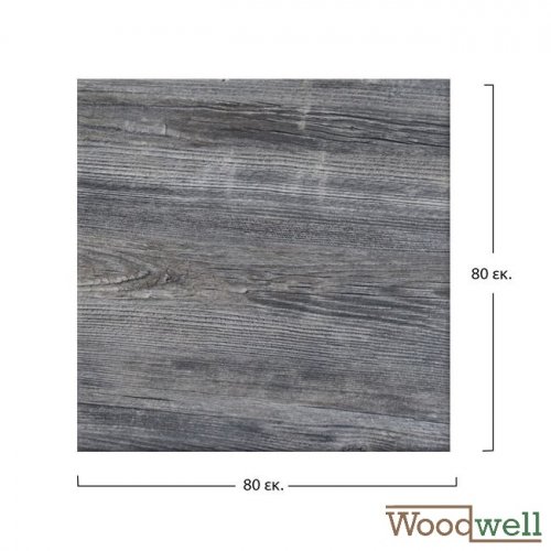 Werzalit Tischplatten günstig kaufen | Tischplatte "Alte Kiefer" 80x80 cm