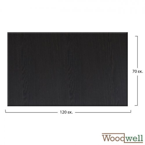 Werzalit Tischplatten günstig kaufen | Tischplatte "Wenge" 120x70 cm