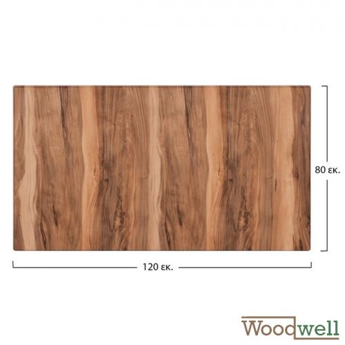 Werzalit tabletops buy cheap | Table top "Indian sesami" 120x80 cm