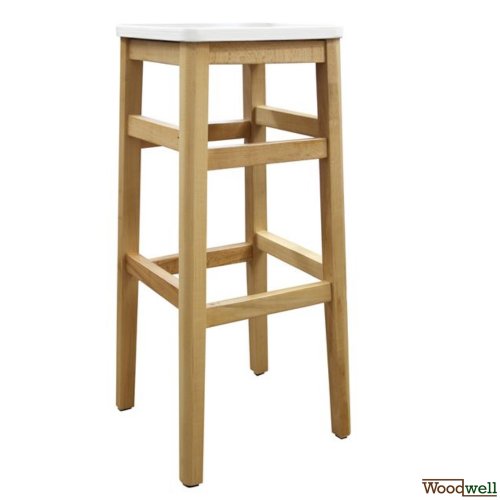 Hocker Vegas aus massivem Buchenholz