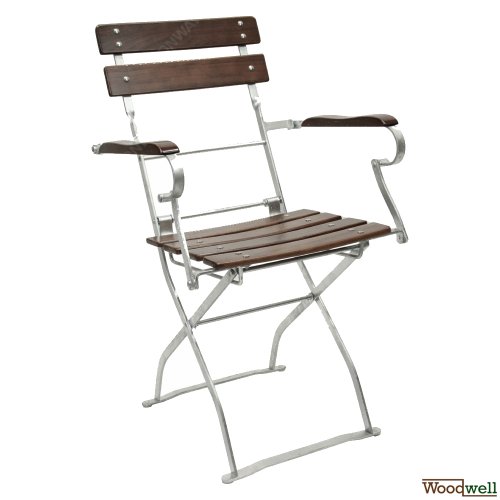 Folding beer garden armchair Passau in 4 colors