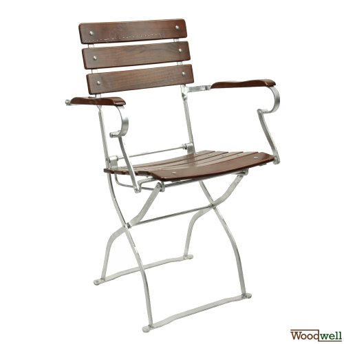 Folding beer garden armchair Kempten in 4 colors