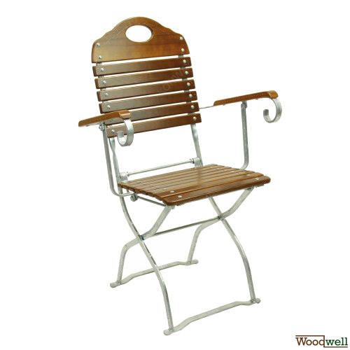Folding beer garden chair Graz in 3 colors