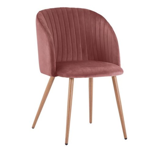Leah Sessel aus Samt in Farbe Rosé