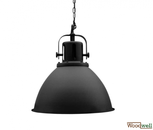"Spot" lampenschirm aus metall im farbton schwarz