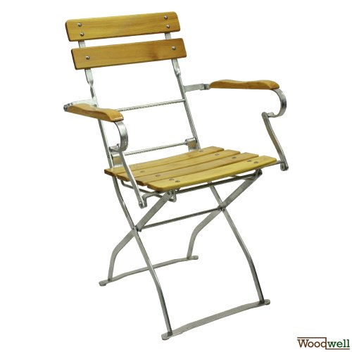 Folding beer garden armchair Passau in 4 colors