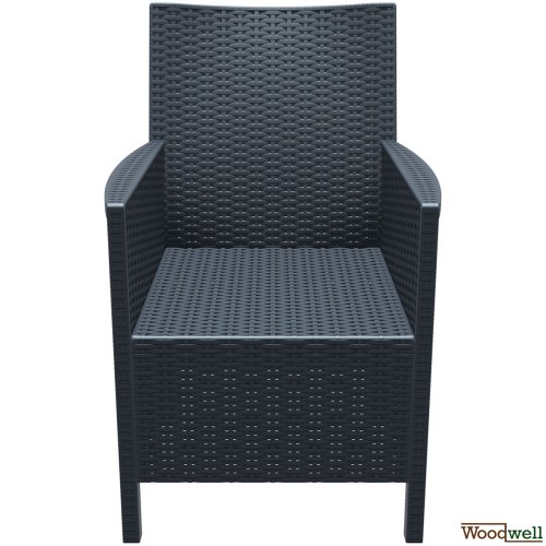 Outdoor-Sessel California in Grau