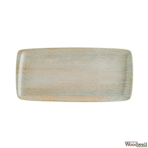 Premium Bonna Patera Rechteckiges Porzellantablett 12 Set 34x16cm