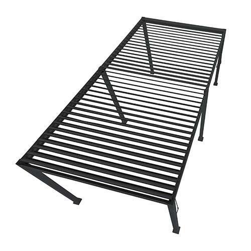 Terrassenüberdachung "Reflect" 3m x 4m in Anthrazit aus Aluminium
