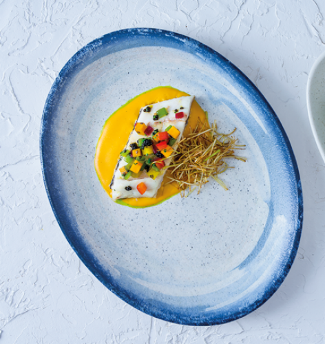 Oval plate "Bonna Harena" 24cm 12 Set
