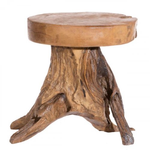 Hocker Teakwurzel